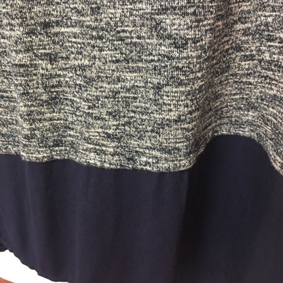 Blue Preppy long sleeve maternity sweater. Small - Picture 7 of 8